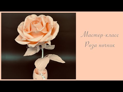 Видео: Роза из изолона /Мастер-класс/DIY/WILD.ROSE_WORKSHOP