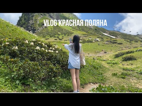 Видео: VLOG Красная поляна | Наш медовый месяц