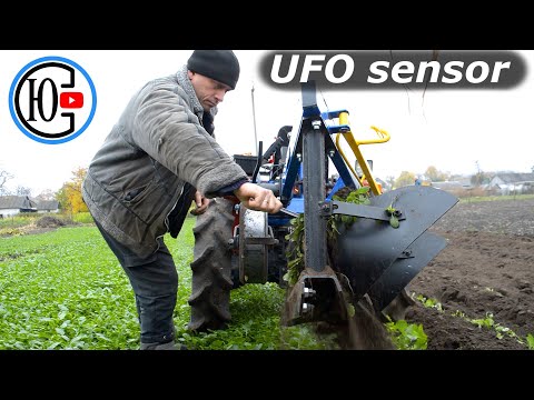 Видео: Установил датчик АВТОГОРИЗОНТА на ПЛУГ!!! Тестируем!!! UFO YANMAR. Пашем горчицу.