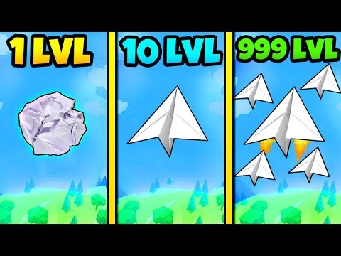 Видео: ЭВОЛЮЦИЯ БУМАЖКИ ЧТОБЫ СДЕЛАТЬ САМОЛЁТ И ОБЛЕТЕТЬ ВЕСЬ МИР В ИГРЕ PAPER PLANE WORLD!