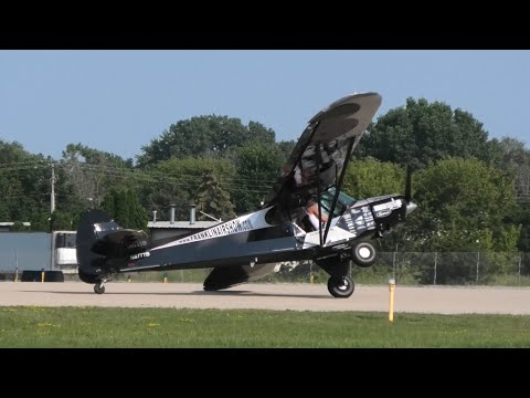 Видео: Пьяный парень угоняет самолёт — скетч «Бен Вабноски» Кайла и Лиз Франклин | EAA AirVenture 2024