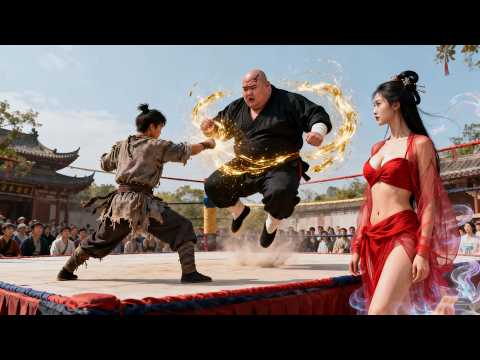 Видео: Бедный парень победил непобедимого тирана одним ударом! Генеральный директор выходит за него замуж.