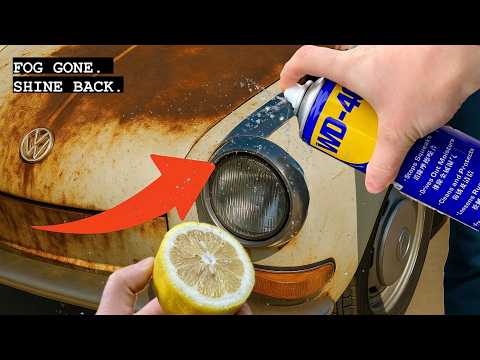 Видео: 🔥🔥foam, которая очищает туманные фары - мгновенно! Восстановить блеск в фарах