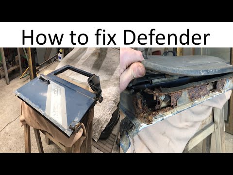 Видео: КОШМАР Дверь Landrover Defender Ржавчина ремонт
