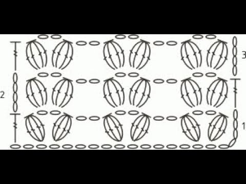 Видео: УЗОР КРЮЧКОМ.ПРОСТО И КРАСИВО.МАСТЕР КЛАСС.УЧИМСЯ ВЯЗАТЬ.