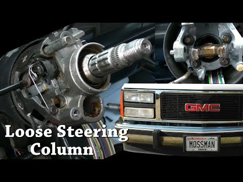 Видео: 91 Разборка рулевой колонки GMC C3500 GM Loose Sloppy Tilt