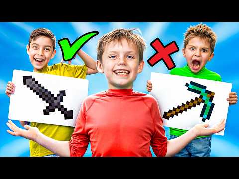 Видео: Кто лучше знает Майнкрафт? Веселая командная игра!