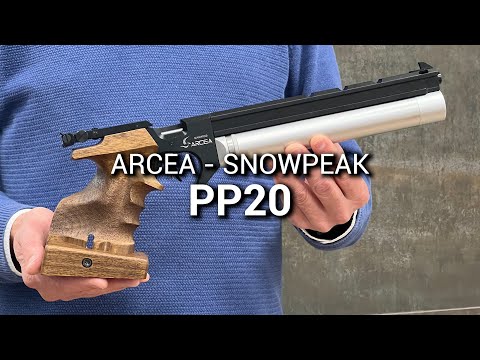 Видео: Пистолет PP20 Arcea - Snowpeak. Презентация и покомпонентный вид