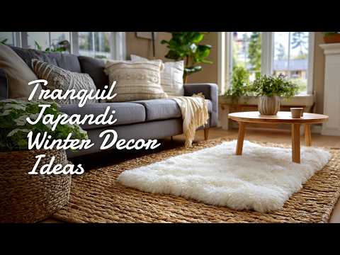 Видео: ❄️ Идеи зимнего декора в стиле Japandi: тихие, теплые, сдержанные