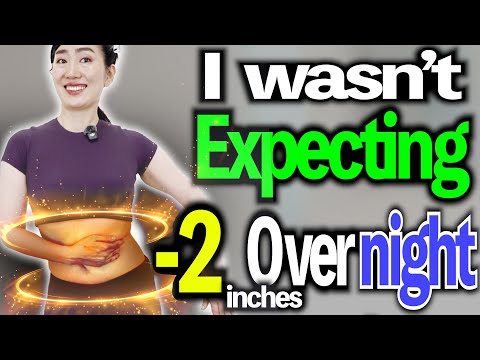 Видео: Уменьшает ваш живот каждую ночь 👉 Массаж стоя, который кажется незаконным / Лимфодренаж