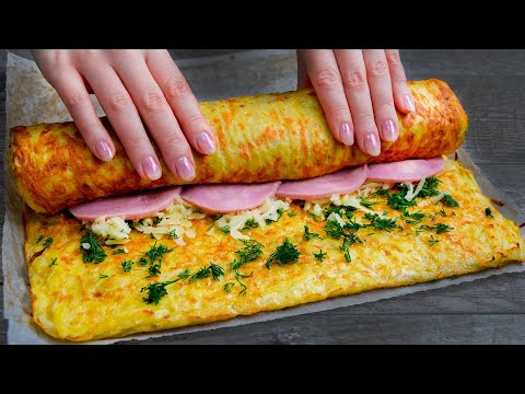 Видео: Само за 30 минути успяхме да приготвим една много вкусна закуска от руло. Apetiten TV
