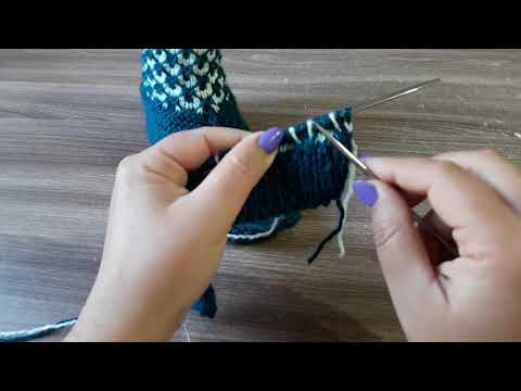 Видео: Носочки-тапочки//МК//Размер 38