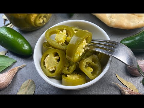 Видео: Огонь! Маринованный острый перец Халапеньо!