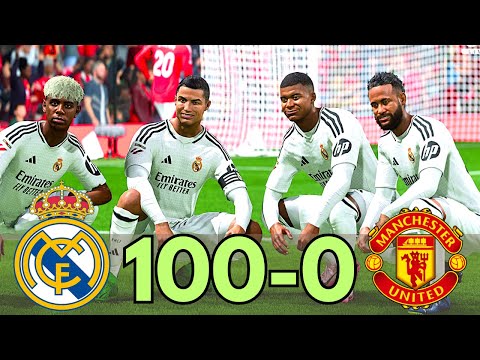 Видео: FC 25 - МЕССИ, РОНАЛДУ, НЕЙМАР И МБАППЕ | ВСЕ ЗВЕЗДЫ | РЕАЛ МАДРИД 100-0 МАНЧЕСТЕР ЮНАЙТЕД