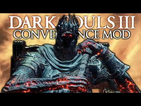 Видео: Мужицкий бой с Йормом // Dark Souls 3 Convergence Mod v2 #3