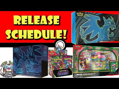 Видео: Полный график выхода ККИ Покемон! Большое обновление! Огромные наборы и товары уже здесь! (Руково...