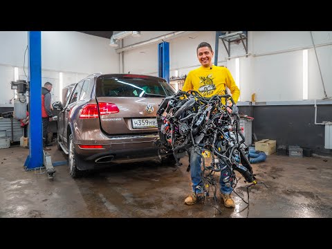 Видео: Собираем уникальный Touareg. Часть 1. Ничего не работает (