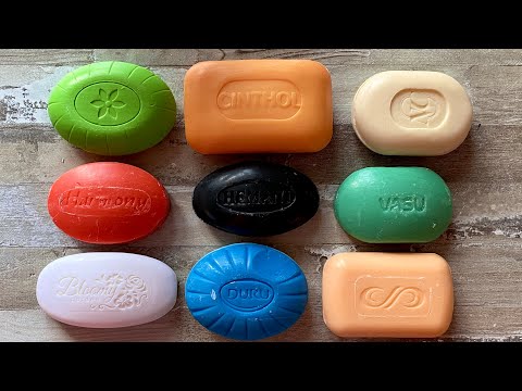 Видео: ASMR Soap cutting | Soap Carving|Резка мыла  | ASMR