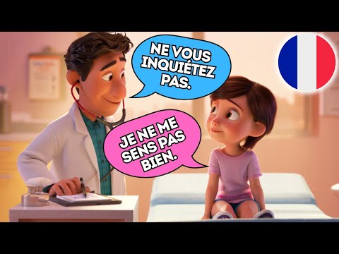 Видео: 5 простых диалогов на французском языке (A1–A2) | Французский для начинающих | У врача