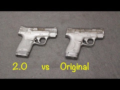 Видео: S&W Shield 2.0 против оригинального Shield