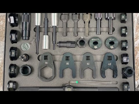 Видео: Инструмент для сборки разборки форсунок common rail