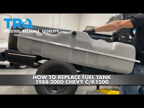 Видео: Как заменить топливный бак и насос на Chevrolet C/K1500 1988-2000 годов