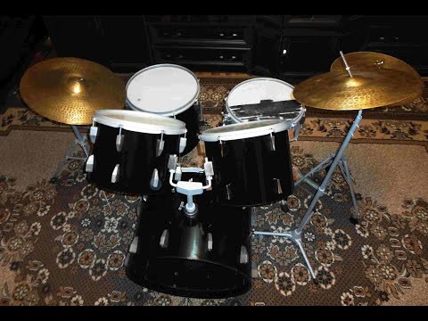 Видео: Реставрация Барабанов Drum Set Restoration