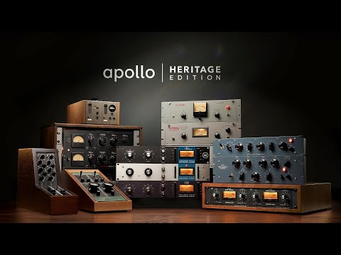 Видео: Обзор всех UAD плагинов поставляемых с Apollo Twin X Heritage Edition