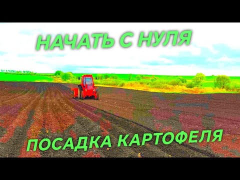 Видео: Посадка картофеля 2025. Работа на тракторе Лтз60аб.