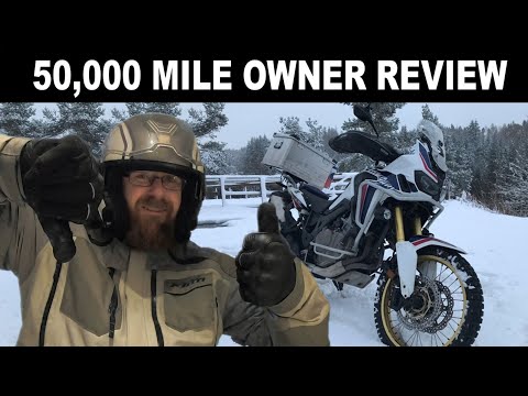 Видео: CRF 1000 Africa Twin по-прежнему хороший мотоцикл? Отзыв владельца, пробег 50 000 миль за 3 года.