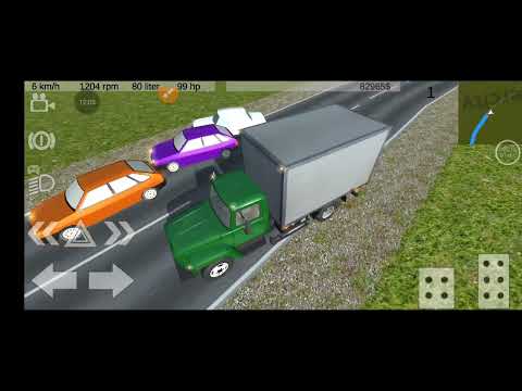 Видео: Обкатываем грузовик и газель в игре Russian Light Truck Simulator 