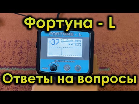 Видео: Металлодетектор Фортуна-L , ответы на вопросы.