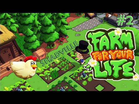Видео: Нашли деда, вернули корову и накопили на курицу ☀ Farm for your Life Прохождение игры #2