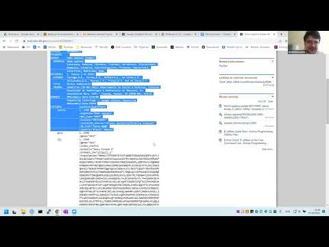 Видео: Биоинформатика ДНК, РНК и белков — семинар 1 (Коновалов Д.)