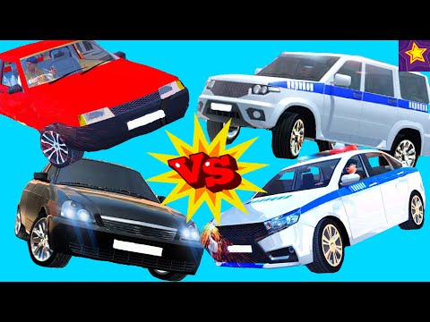 Видео: ПОГОНЯ Полиция ПРОТИВ Гангстеров ГОНКИ ОНЛАЙН от Игорюшины Игруши