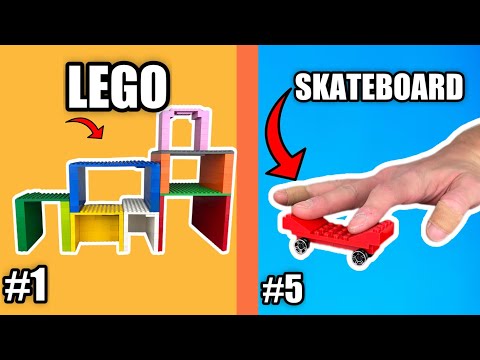 Видео: Я СОЗДАЛ предметы повседневного обихода из LEGO…