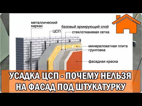 Видео: Kd.i: Усадка ЦСП. Почему его нельзя на стены под штукатурку.