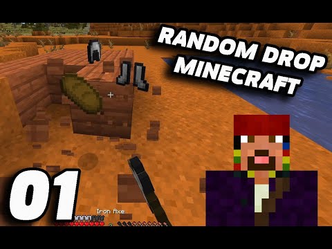 Видео: RANDOM DROP MINECRAFT #1 На мисия да убием дракона!