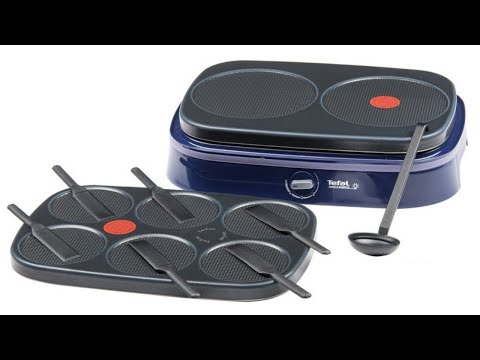 Видео: Блинница TEFAL PY604434. Готовлю на ней блинчики