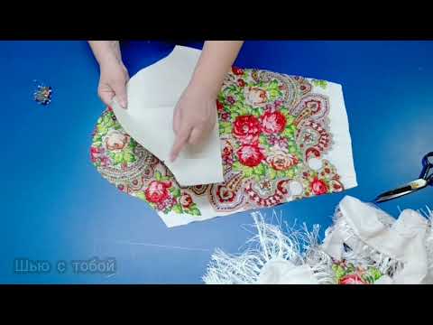 Видео: Крою  и шью несколько  блуз из платков по лёгкому способу.
