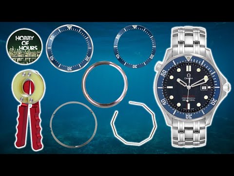 Видео: Как заменить безель Omega Seamaster
