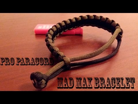 Видео: Браслет из паракорда Mad Max I ProParacordTV