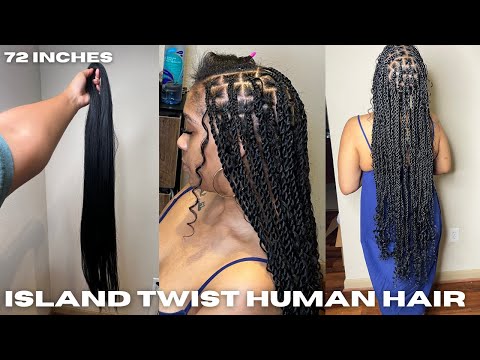 Видео: Что вам нужно знать о прическе Island Twist с человеческими волосами