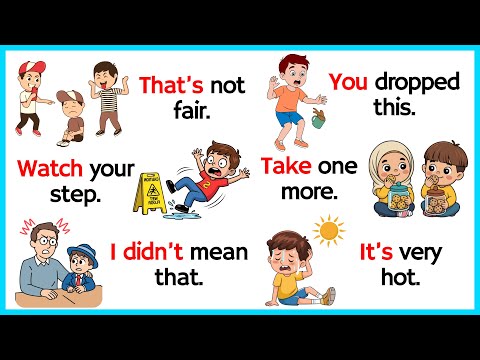 Видео: 100 распространённых предложений английского языка для ежедневного использования | Вопросы и отве...