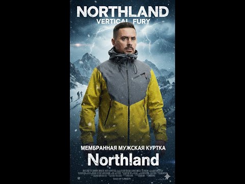 Видео: Мужская мембранная куртка Northland. Обзор штормовки для походов.