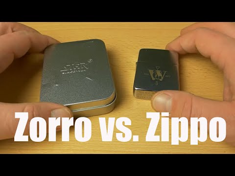Видео: Зажигалка Zorro 912! Настолько хороша, что по сравнению с ней Zippo кажется дешёвкой!