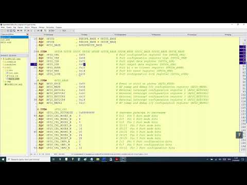 Видео: ArmAsmEditor: STM32 на Ассемблере: Вводное видео. Видео 1.