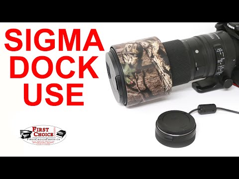 Видео: Правильное использование Sigma Dock. Как запрограммировать объектив Sigma 150-600, чтобы он стал ...