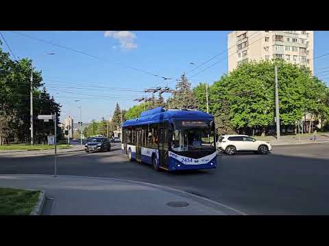 Видео: Кишинёвские троллейбусы и автобусы, апрель 2025 | Выходной день | Chisinau trolleybuses