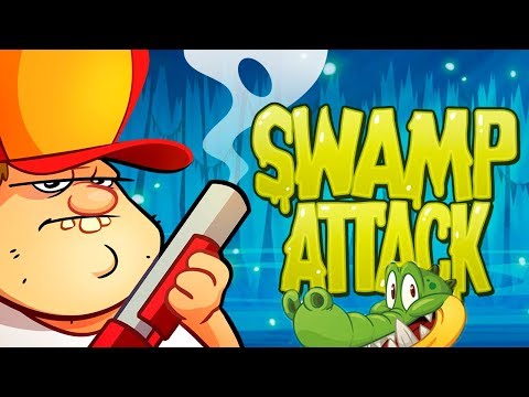 Видео: №688: В КРОКОДИЛОВ С ДВУХСТВОЛКИ(Swamp Attack)